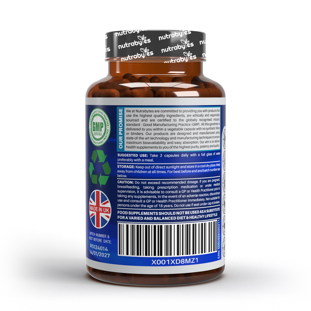 Ultimate Marine Collagen Capsules | High Strength Types I & III with Hyaluronic Acid, Vitamin C & Vitamin A | 180 Capsules, 3 Month Supply | UK Made