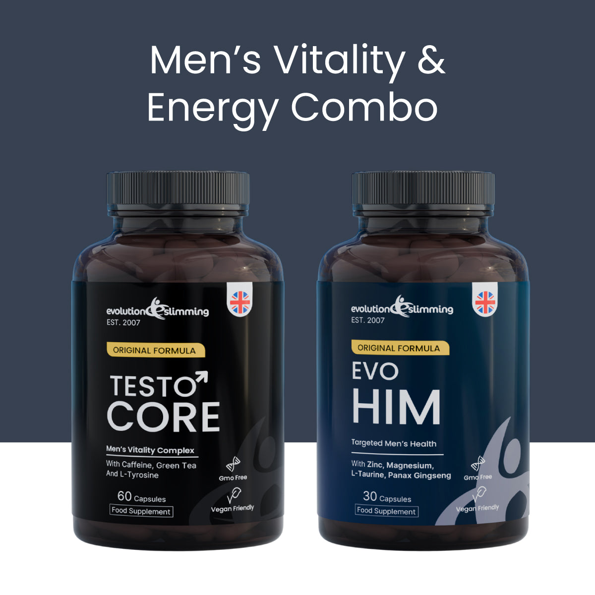 Men's Vitality Strength Combo | Energy Goals & Daily Support
