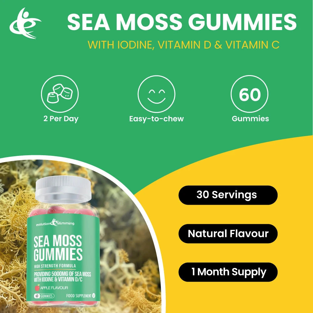 Sea Moss Vitamin Gummies | Immune Wellness & Daily Support