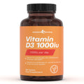 Vitamin D3 1000IU Tablets | Bone Muscle & Immune Support