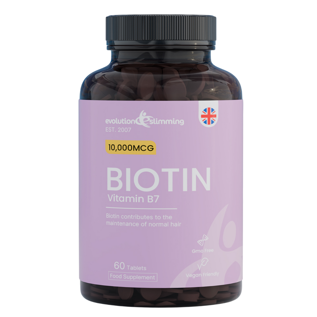 Biotin Max 10,000mcg Tablets | Hair Health & Skin Support