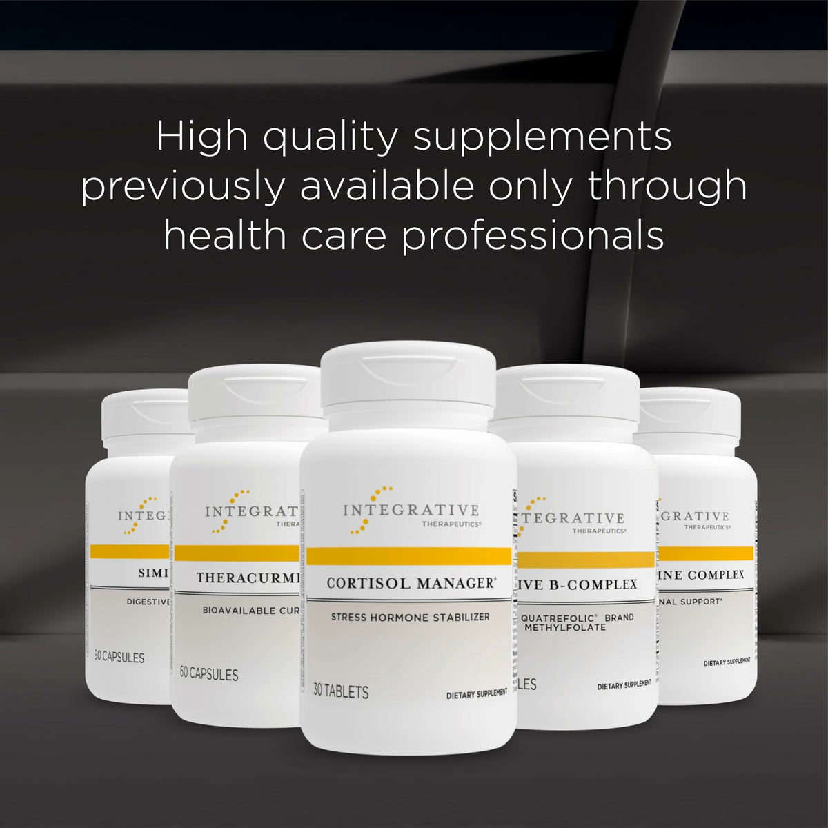 Integrative Therapeutics Cortisol Manager - Adrenal Health Support | Vegan, Dairy-Free & Gluten-Free | 90 Capsules (45 Servings)