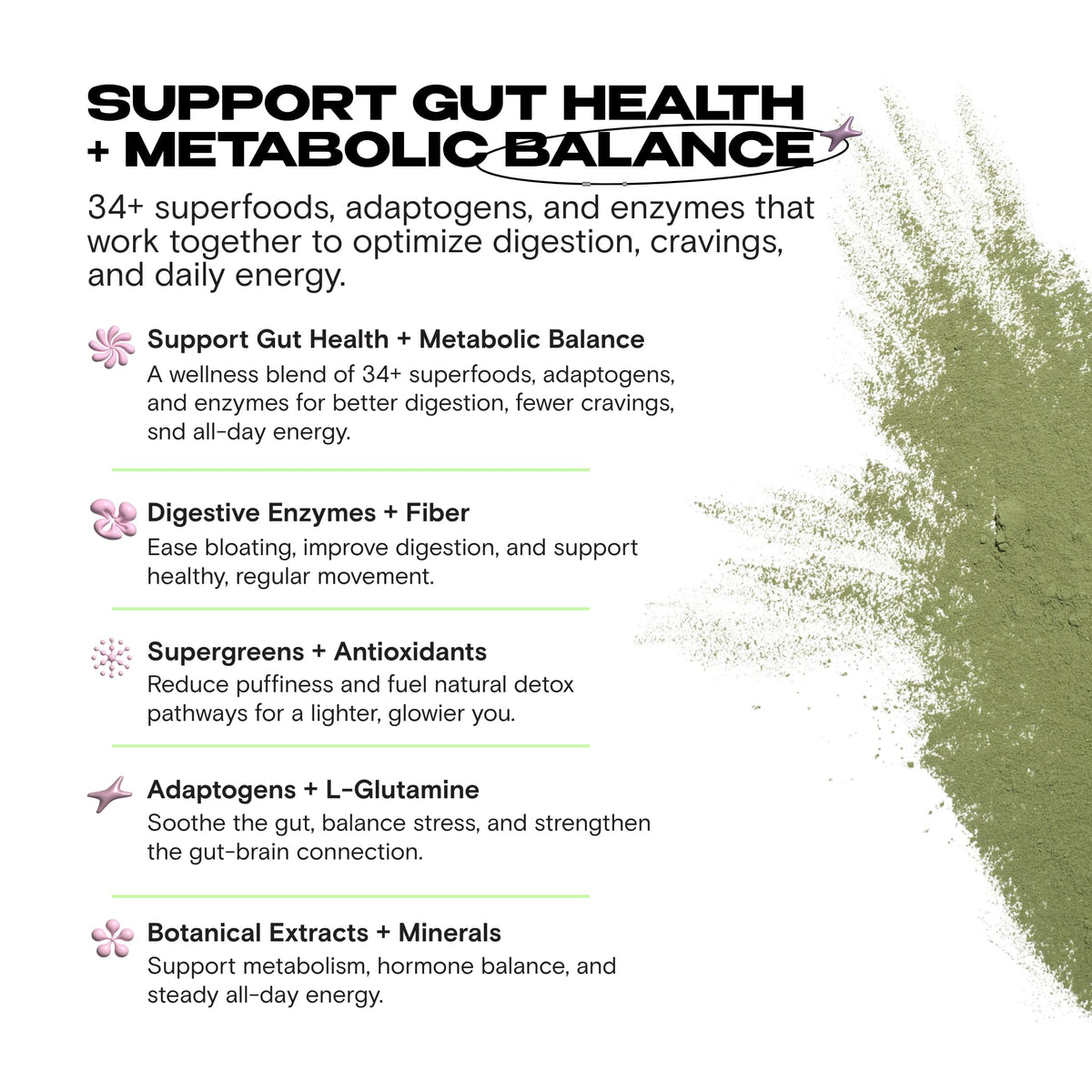 Kiala Nutrition Super Greens — Organic Greens Powder with Spectra Blend, Tropical Splash, 30 Servings