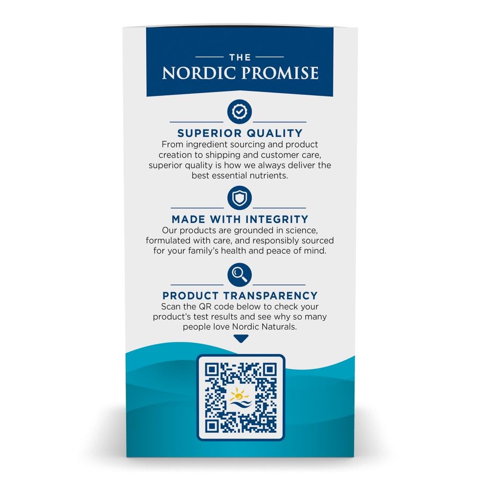 Nordic Naturals Ultimate Omega-D3 Lemon | 90 Soft Gels, 1280 mg Omega-3 + 1000 IU D3