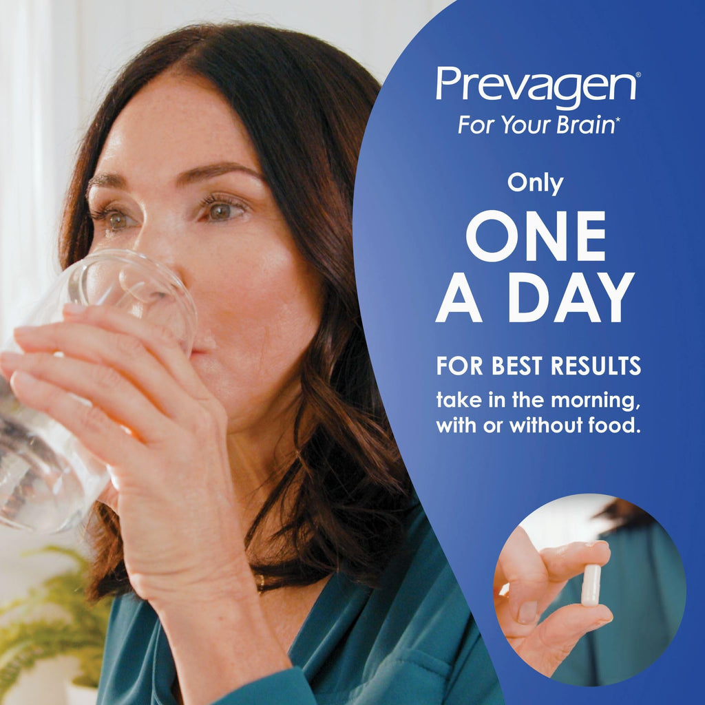 Prevagen Regular Strength - 60 Capsules (2 Month Supply) | Apoaequorin 10 mg + Vitamin D3