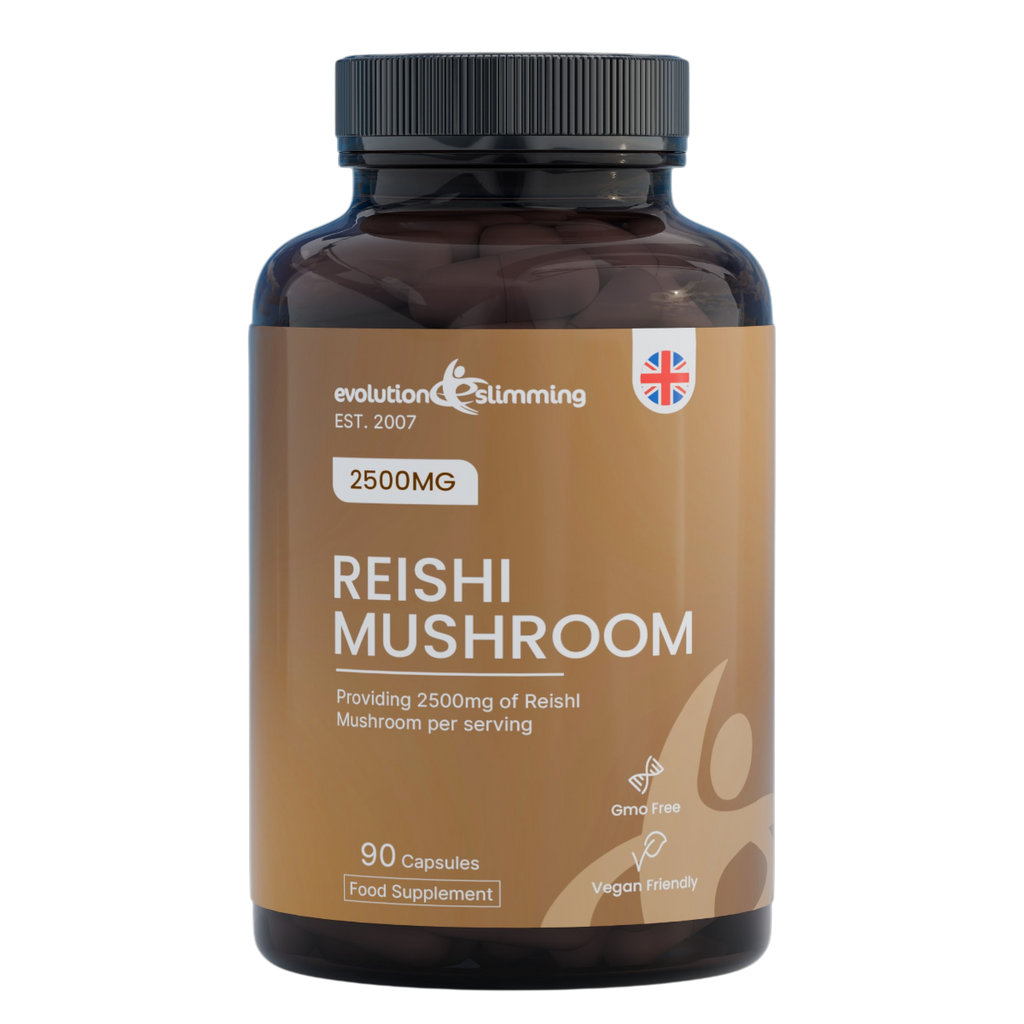 Reishi Mushroom 2500mg Capsules | Calm Balance & Stress Support