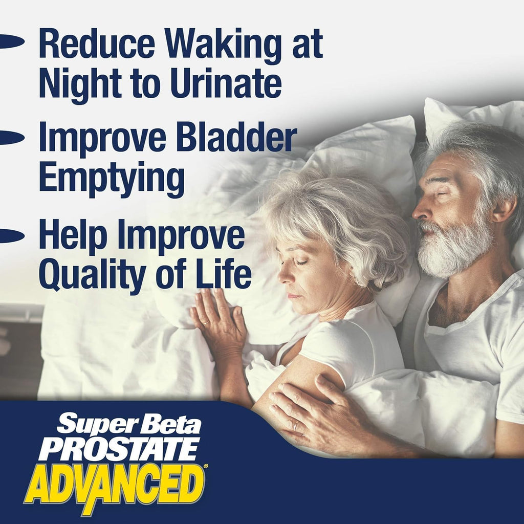 Super Beta Prostate Advanced: Prostate Support with Beta Sitosterol (2-Pack)